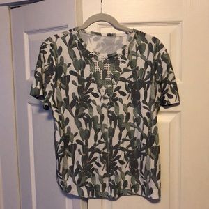 lululemon athletica Tops - Lululemon Rare Cactus Tee 6 lululemon athletica Tops - Lululemon Rare Cactus Tee 6